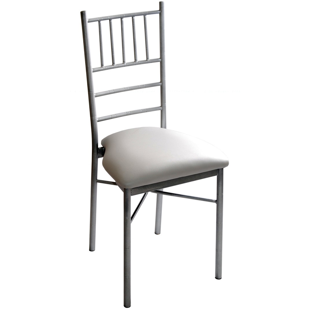 White Metal Chiavari Ballroom Chair