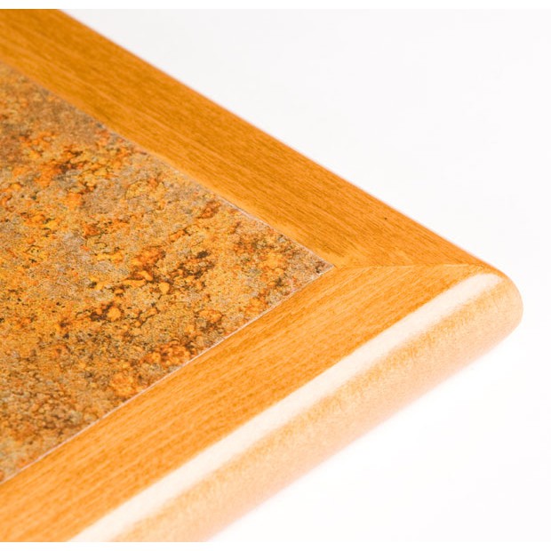 Laminate Inlay and Wood Edge