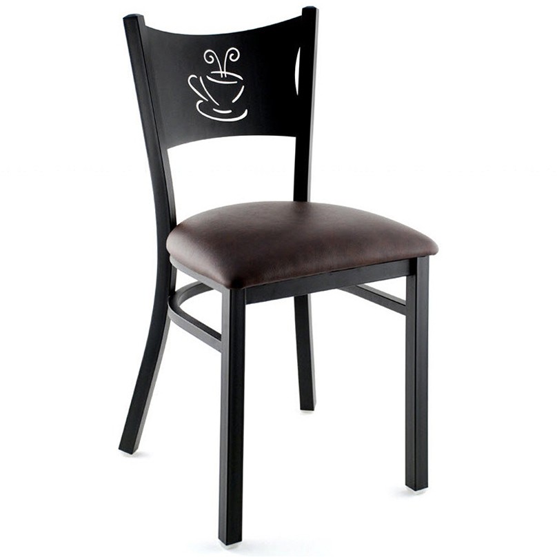 Metal Coffee Cup Restaurant Chair