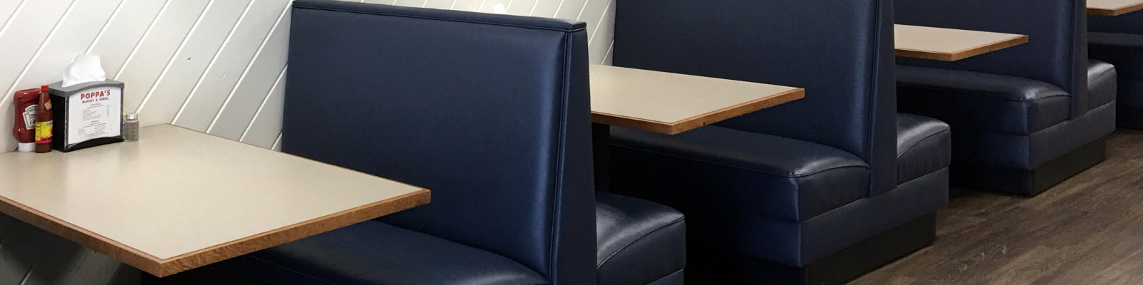 Restaurant Booth Seating Available in Any Colour and Size for 