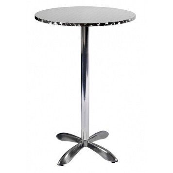 bar stainless steel table height furniture patio sstt outdoor base tables round