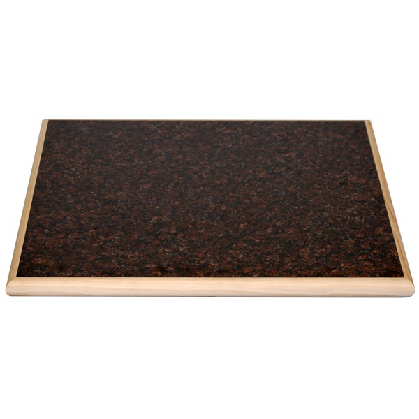 Laminate Overlay and Wood Edge