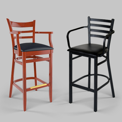 bar stools with arm rests