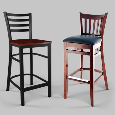 traditional restaurant bar stools